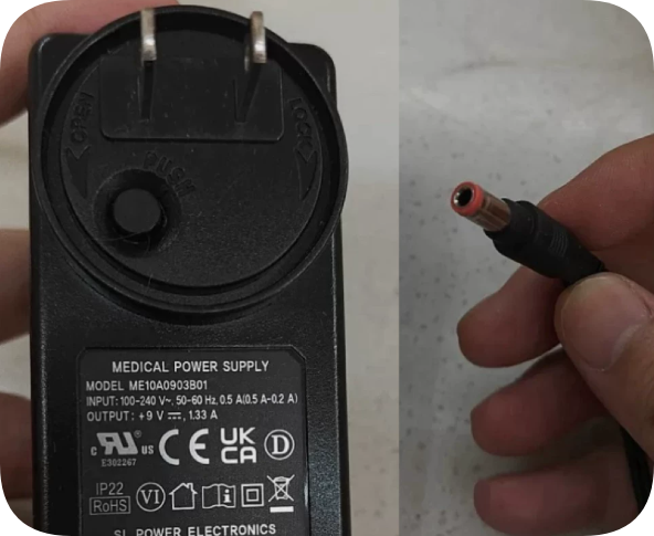 *Brand NEW*Compatible with ME10A0903B01 power adapter with a red circular connector 9V 1
